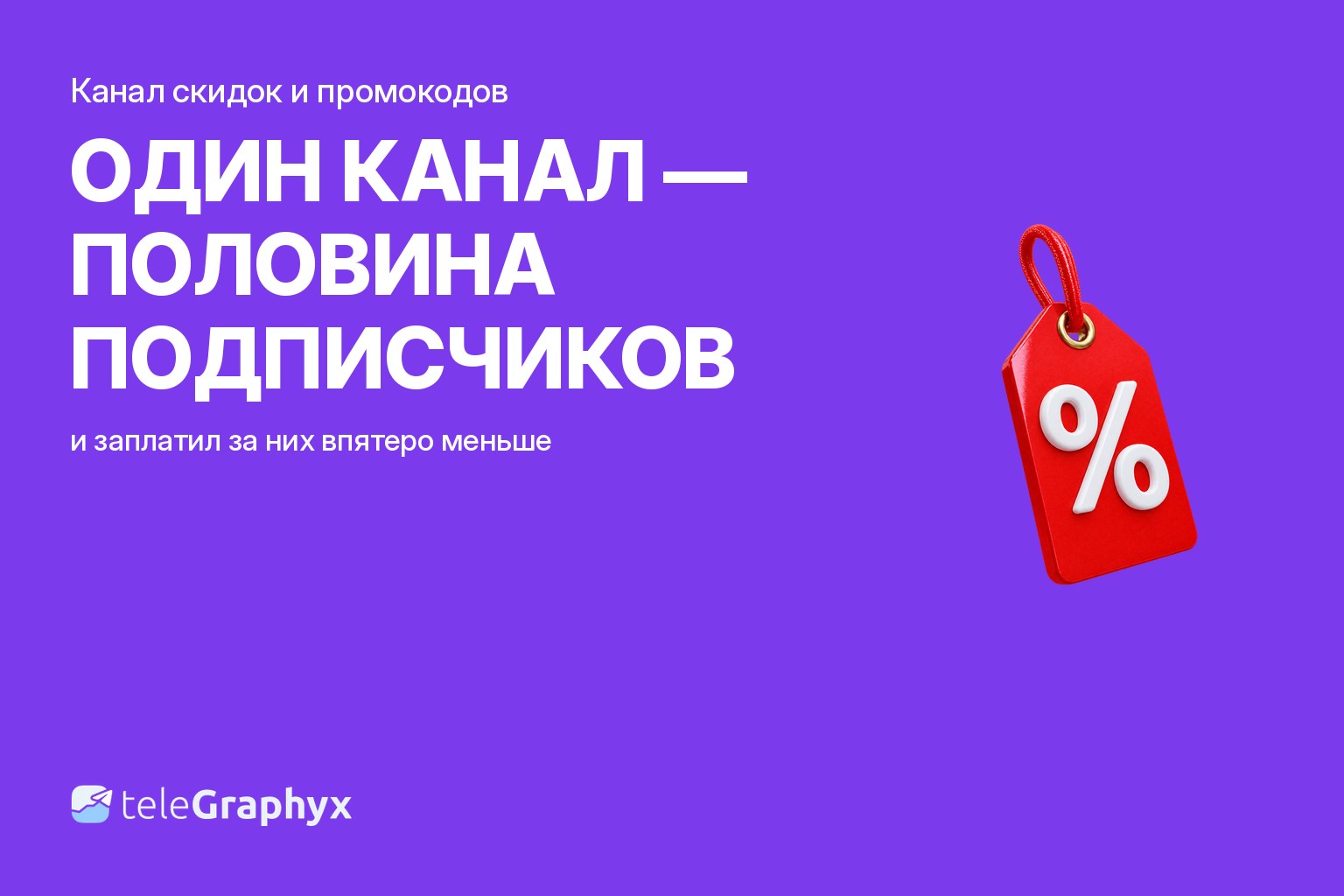 Канал скидок и промокодов: цена подписчика по типам каналов в MAX и Telegram