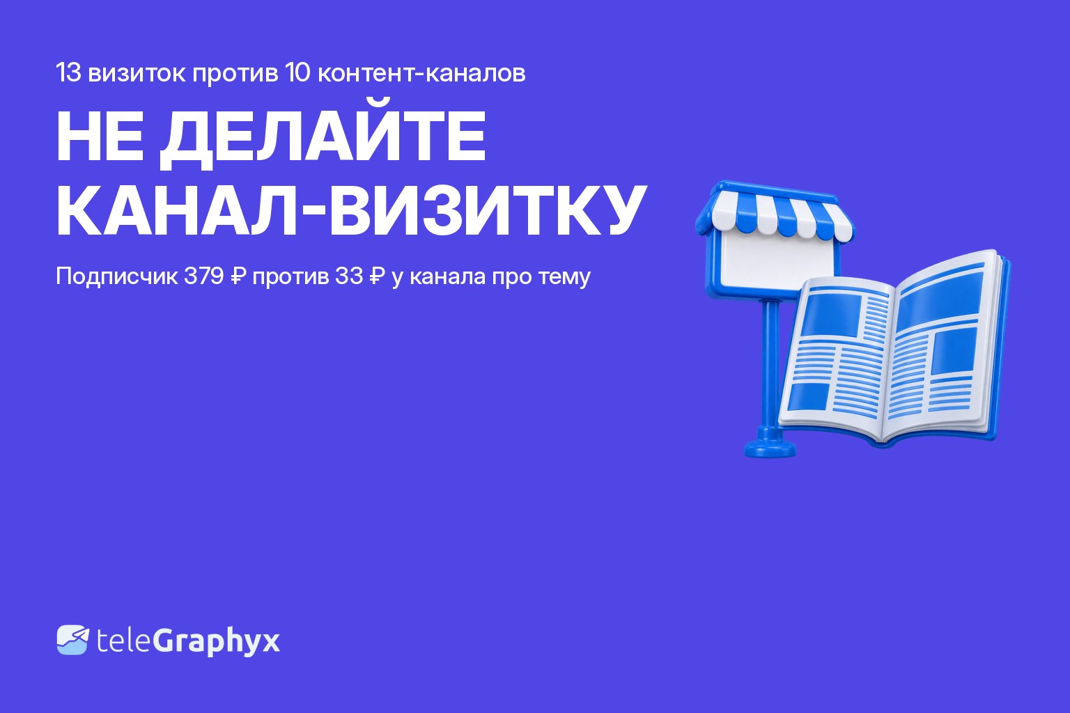 Канал-визитка локального бизнеса против канала про тему: цена подписчика